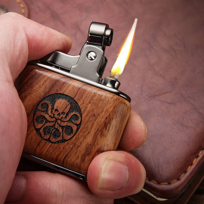 Vintage Sandalwood Kerosene Lighter