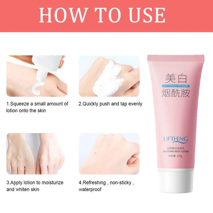 Moisturizing Nicotinamide Whitening Body Lotion