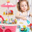 simulation cart kitchen toy set