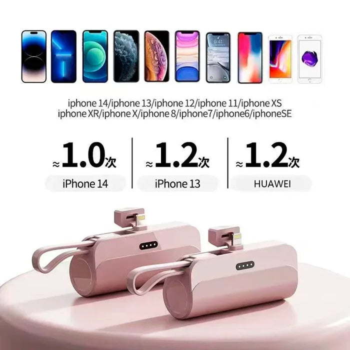 3300mAh Mini Portable Power Bank