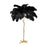 Modern Luxury Ostrich Feather LED Floor Lamp