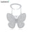 Crystal Stones Made Butterfly Ring